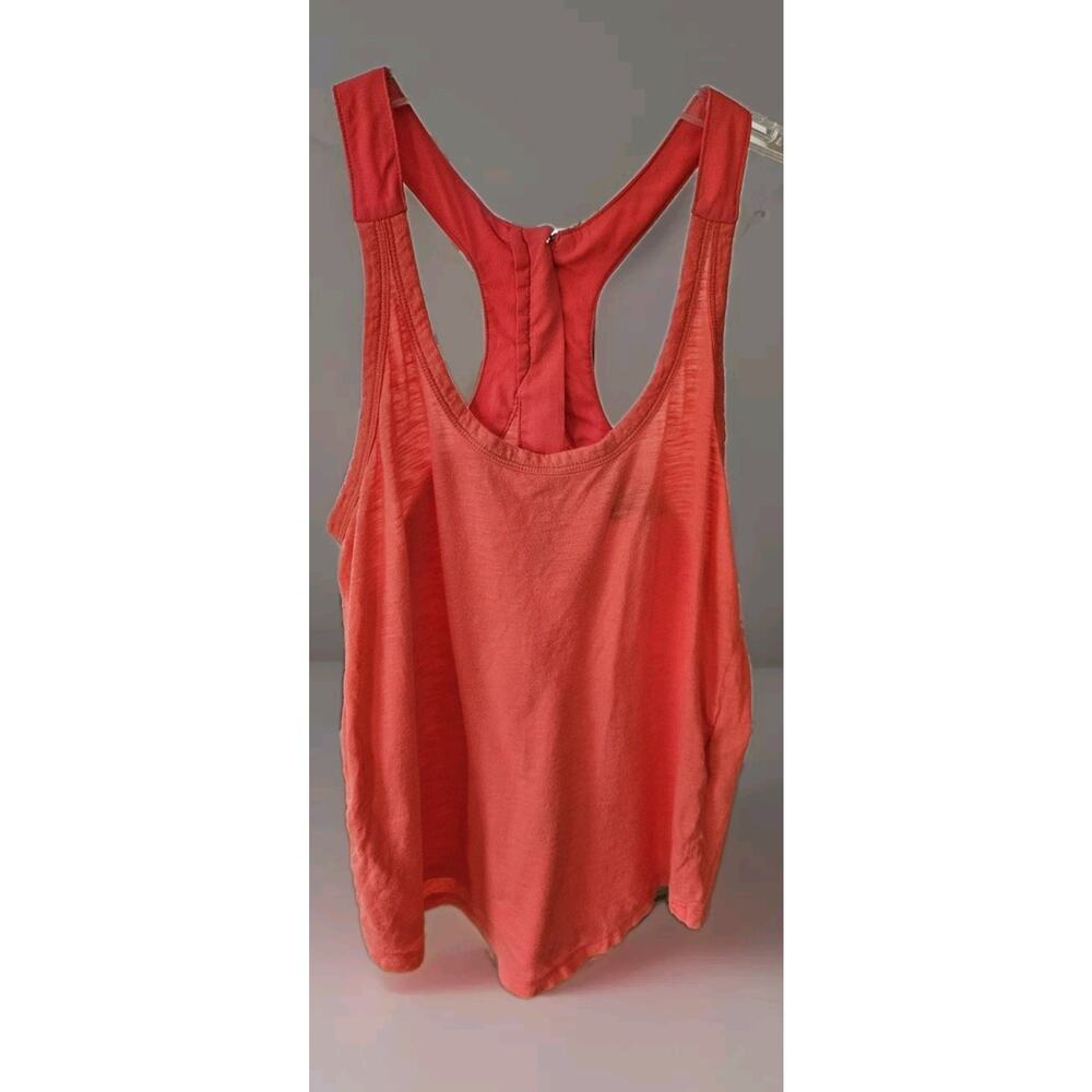 Banana Republic womens Sz MEDIUM Tank Top Peach lightweight
